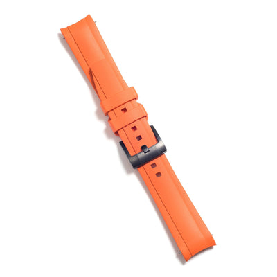 Orange Rubber / Black Buckle