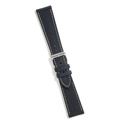 Bracelet de Montre Universel en Cuir Navy