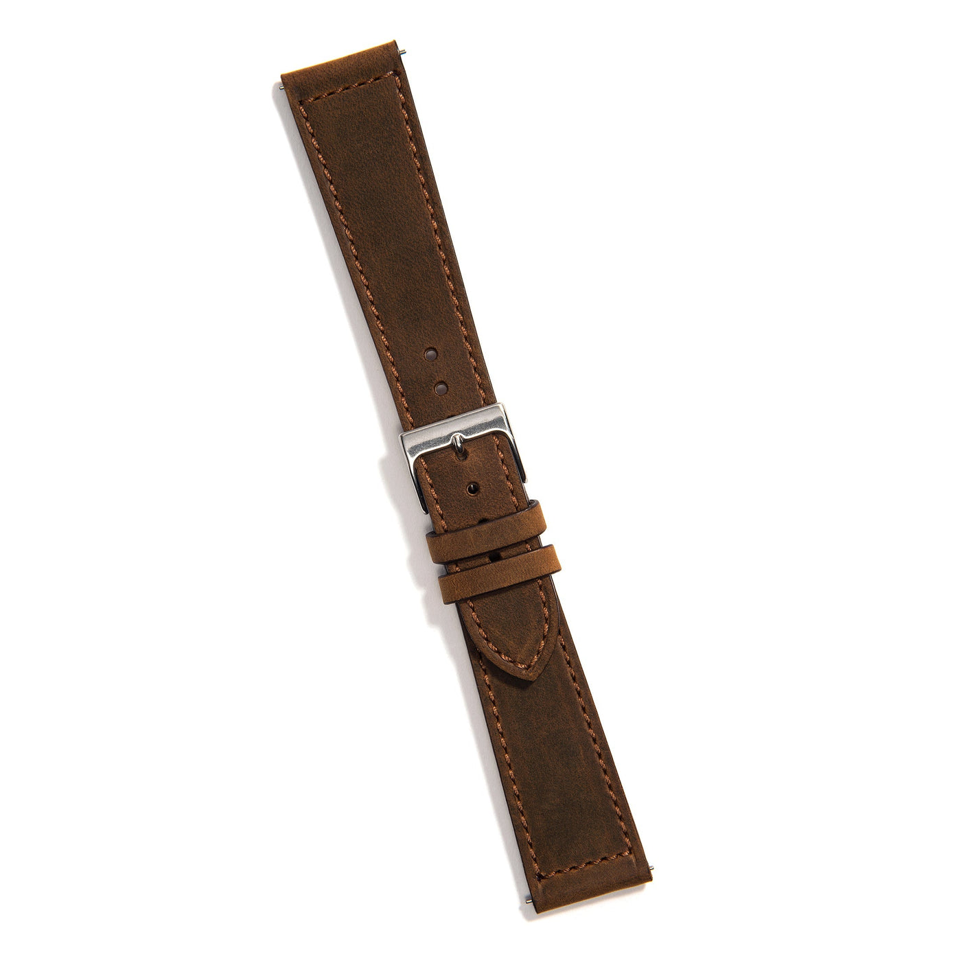 Bracelet de Montre Universel en Cuir Camel