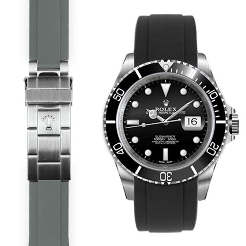 Rolex Submariner rubber watch strap